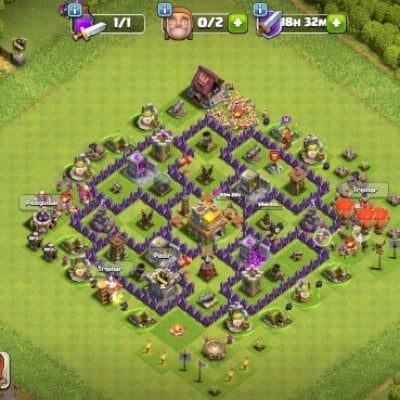 Conta Clash of Clans CV7, 660 troféus, poção + martelo ativos! R$29,99🔥CORRE✅