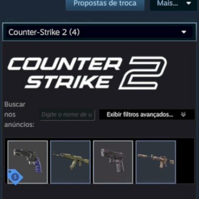 Conta steam com prime de cs2 ativador mais alguns jogos