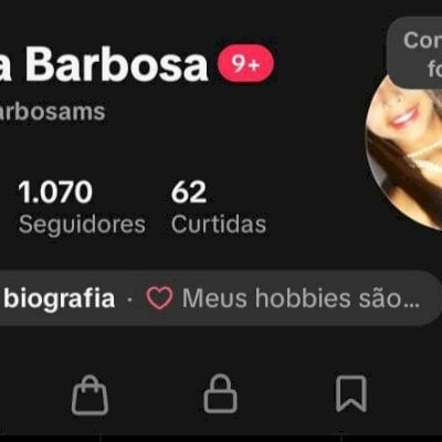 CONTA TIKTOK DE 2021🌟 1K SEGUIDORES🌟 SHOP+SITE+LIVES+TROCA NOME✅ SEM PROMOVER❌