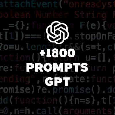 1800 Prompts Secretos ChatGPT: Domine a IA