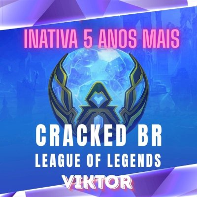 CONTA LOL INATIVA 5 ANOS MAIS