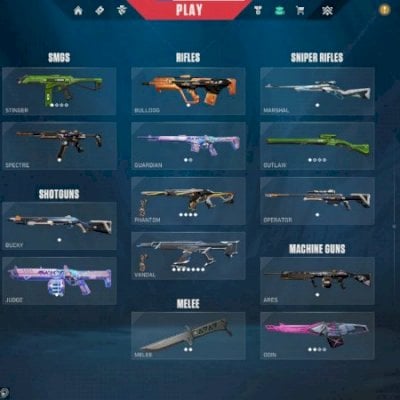 Conta Valorant Bastentes skin 744.30 reais gastos