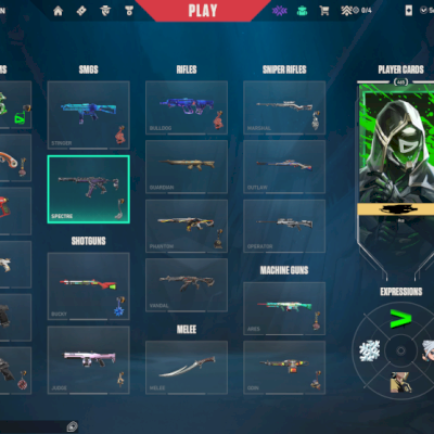 Conta de valorant com +1,5k gastos!!!