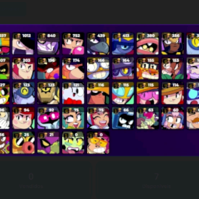 🔥 BRAWL STARS | 13K 🏆 | 70 BRAWLERS 🤖 | 4 LENDÁRIOS 🟡 | 23 HIPERCARGAS 🔥 |