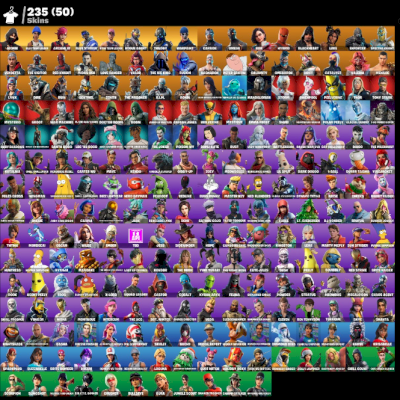 CONTA TRYAHARD COM IKONIK E SALVE MUNDO FUNDADOR, 235 SKINS