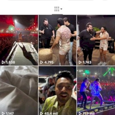 Vendo conta do tik Tok bem engajada com 8500 seguidores