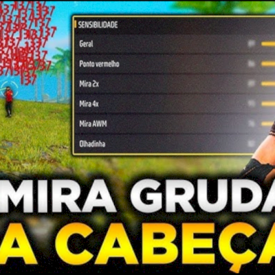 FASSO UMA SENSIBILIDADE ESPECÍFICA PARA SEU CELULAR E O BOTÃO DE ATIRAR ADEQUADO