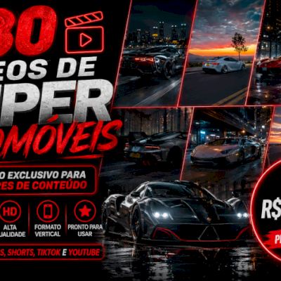 280 Vídeos de Super Automóveis - Carros de Luxo e Alta Performance-ENTREGA AUTOM