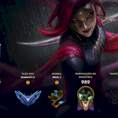 Conta Lol com muitas skins e icones raros