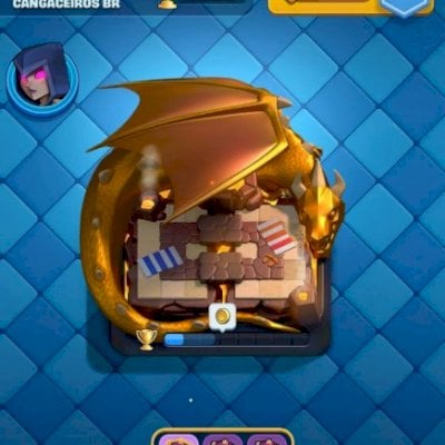 Conta Clash Royale arena 19 Pekka levei 15 e 3 evoluções e 1 Passe