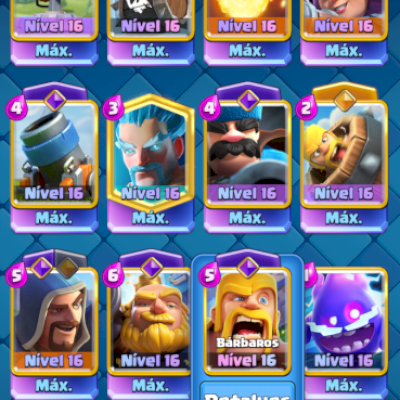 conta Clash royale 12500 trofeus