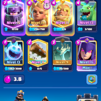 Conta Clash Royale