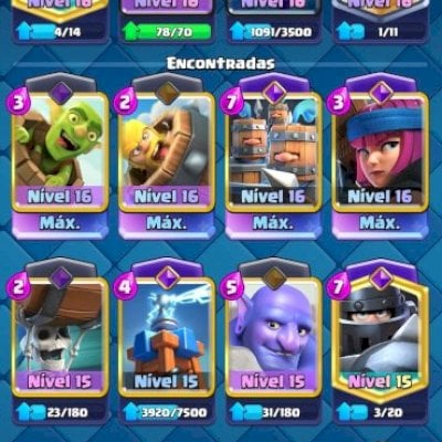 Conta clash 12K de troféus