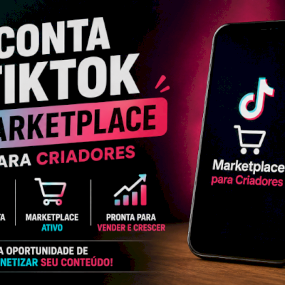 OPORTUNIDADE - CONTA TIKTOK CON 1K DE SEGUIDORES - MARKETPKACE PARA CRIADORES