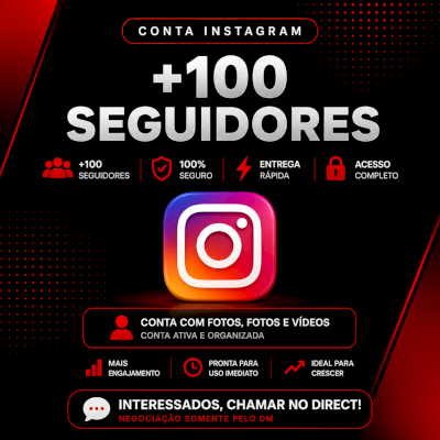 100 SEGUIDORES NO INSTAGRAM
