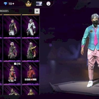 Conta antiga free fire