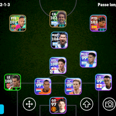 Conta Efootball Força 3109 2 Icons e 2 Showtimes Brabos