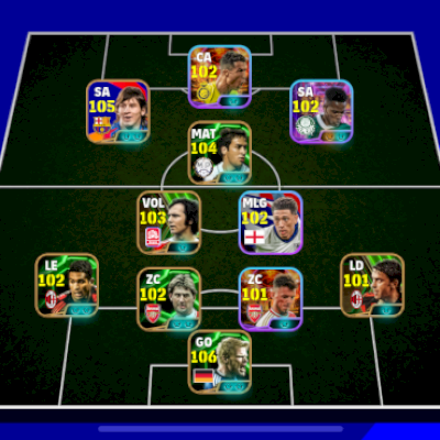 CONTA DE EFOOTBALL