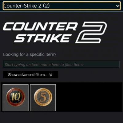 CS2 COM MEDALHAS 5 E 10 ANOS | STEAM 19 ANOS | LEVEL 12diamante