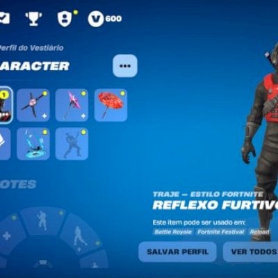 conta do fortnite topssima com skin reflex nvidia