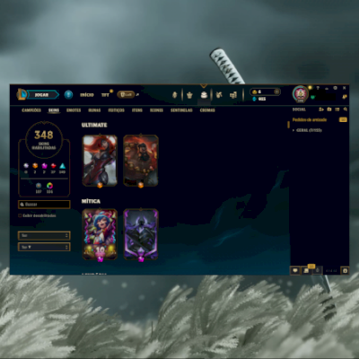 Conta lol ex mestre