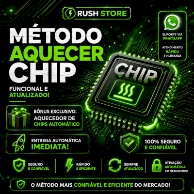 🔥 Método De Aquecimento + Maturador De Chips Automático