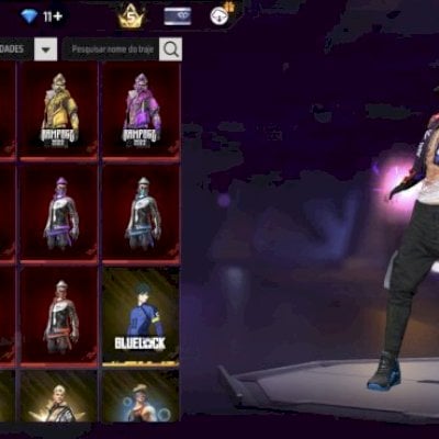 Vendo conta nível 78 full skin