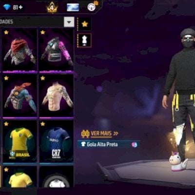 Conta free fire, gemada