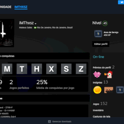 VENDO CONTA STEAM ANTIGA (9 ANOS) MUITO ABAIXO DO VALOR PEDIDO!!!!