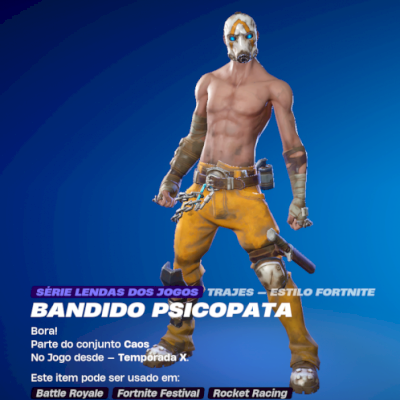 CONTA RARA FORTNITE