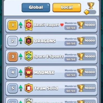 VENDO COMBO CONTA + CLÃ CLASH ROYALE
