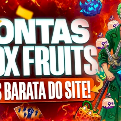 BLOX FRUITS - MENOR PREÇO | RAÇA V4 | DRACO | MÍTICA | KITSUNE | CDK (ROBLOX)