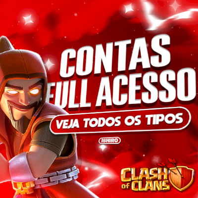 Contas Rushadas de Clash of Clans