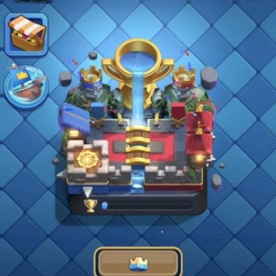 CONTA CLASH ROYALE 9500 TROFÉUS