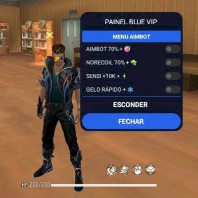 🔵Painel Blue auxílio de Mira💥 para android