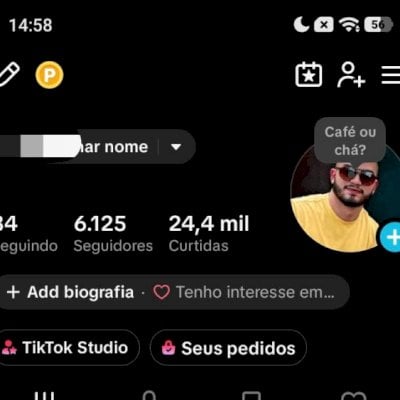 CONTA TIKTOK 6K SEGUIDORES BR 🇧🇷 PROMOVER+SITE+LIVES+TROCAR NOME ✅ SEM SHOP ❌