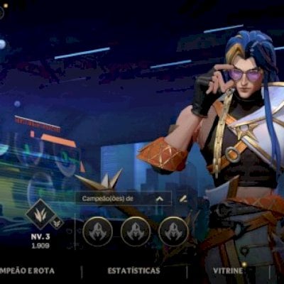 Conta de Wild Rift com 119 skins (4 miticas) e todos campeoes 07/01/25