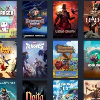 CONTA STEAM 79 JOGOS/12 ANOS BORDELANDS 4, PALWORLD, DIABLO 4, ETC