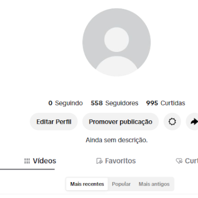 CONTA TIK TOK 558 SEG E 995 CURTIDAS (CONTAS TIK TOK)
