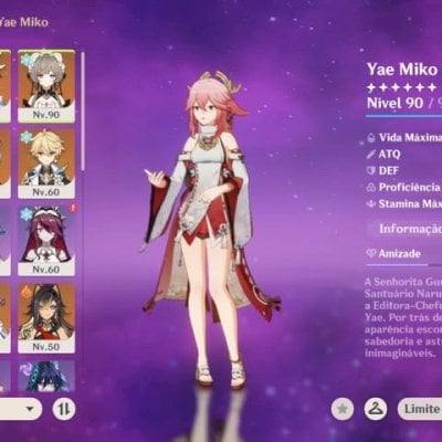 GENSHIN AR55 | VESNA + COLUMBINA + SANDRONE + YAE MIKO