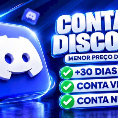 [PROMOÇÃO] CONTAS DISCORD +30 DIAS PARA ATIVAR NITRO - ENTREGA AUTOMÁTICA