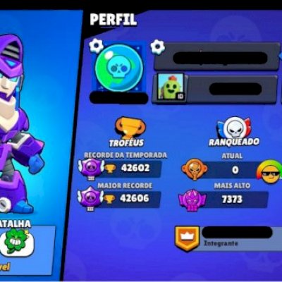 CONTA BRAWL STARS 2020 | 42.6K TROFÉUS | 87/87 BRAWLERS