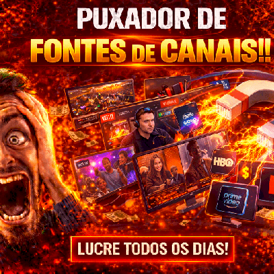 🔥 PUXADOR / EXTRATOR DE FONTE DE CANAIS ILIMITADO 🔥