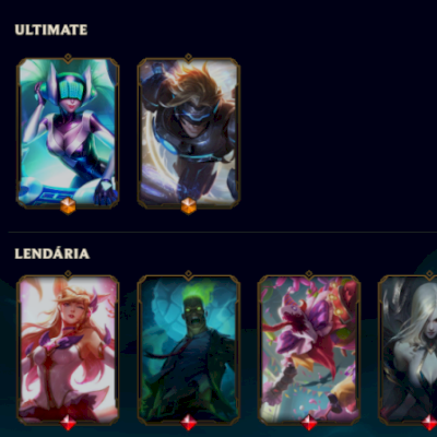 LEAGUE OF LEGENDS 128 SKINS NIVEL 166 UNRANKED FULL CHAMP