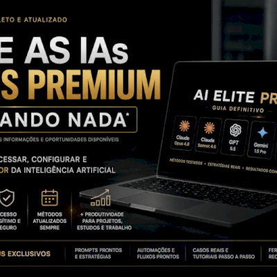 Acesse as IAS mais avançadas do Mundo