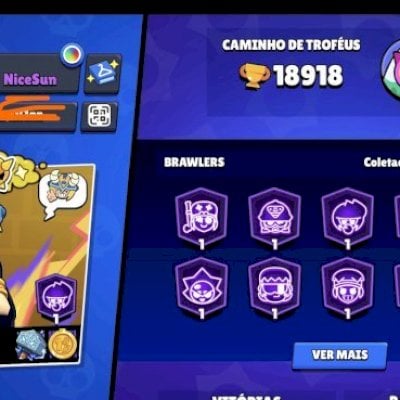 CONTA DE BRAWL STARS 18K DE TROFEUS