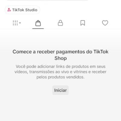 Vendo conta com Tik Tok shop liberado