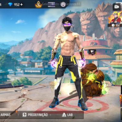 Conta Free Fire antiga com angelicais