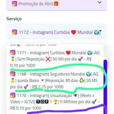 Bot SEGUIDORES, CURTIDAS, VISUALIÇÕES, COMENTÁRIOS TODAS AS REDES SOCIAIS