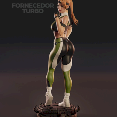 Sonya Blade 3D - Arquivo .Stl Para Impressão 3D